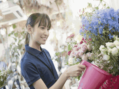 仕事で働く主婦